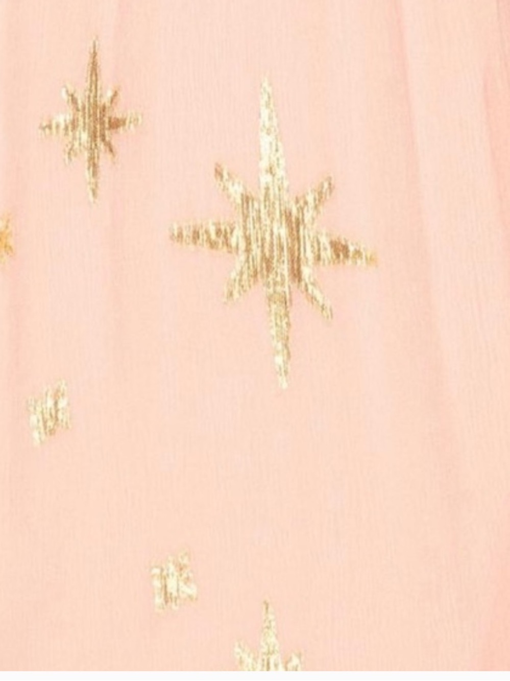 For Love and Lemons Gilded Star maxi dress. Size small. Peachy pink and gold - Picture 3 of 9